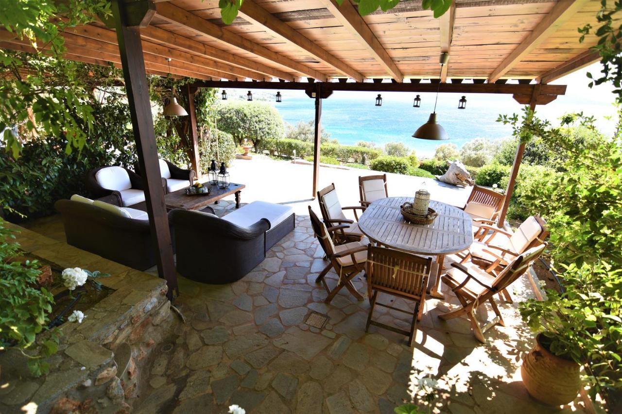 Blue Bay View - Beach House Vathirrevma Buitenkant foto