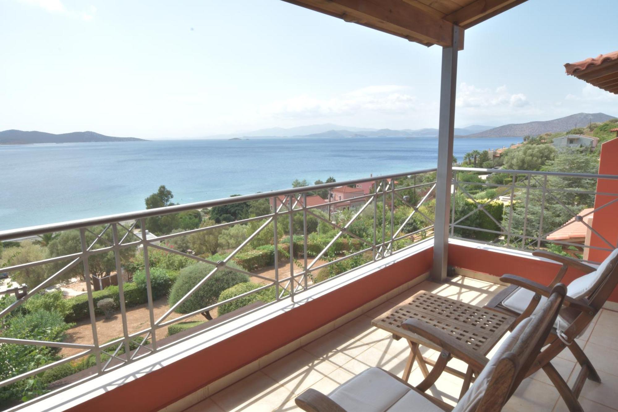 Blue Bay View - Beach House Vathirrevma Buitenkant foto